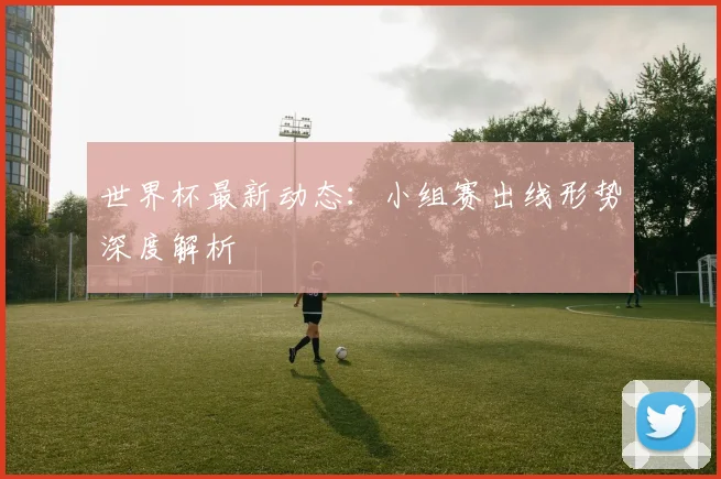 世界杯最新动态：小组赛出线形势深度解析
